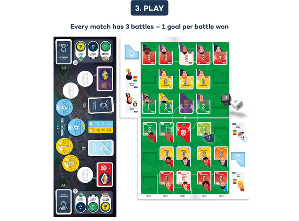 Superclub Rivals Brädspel Svensk utgåva 
