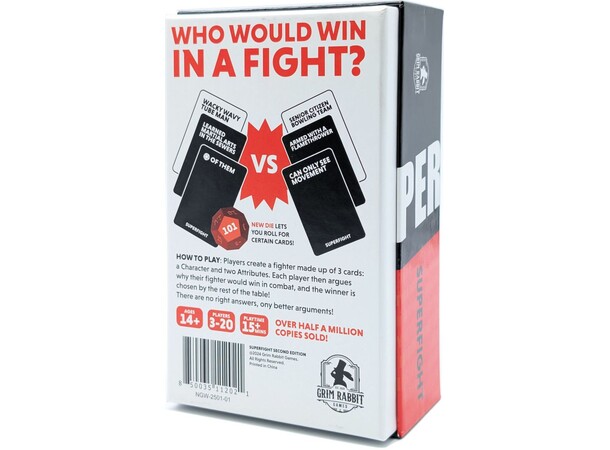 Superfight Second Edition Kortspill 