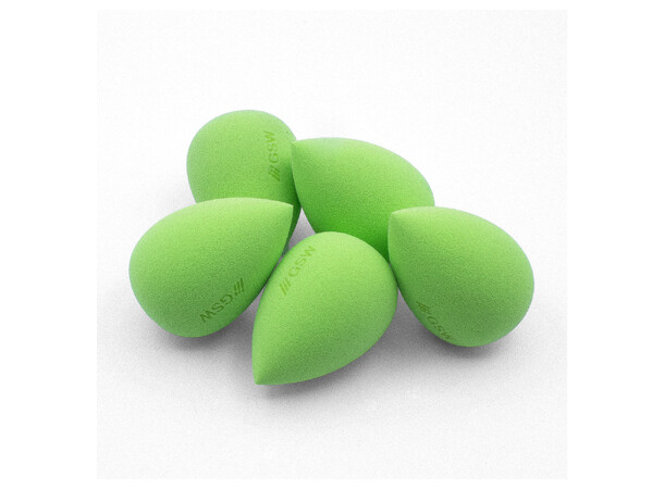 Teardrop Paint Sponges x5 Green Stuff World 