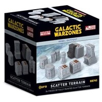 Terreng Rebel Outpost Scatter Terrain Battlefield in a Box - Galactic Warzones