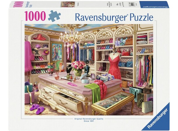 The Coveted Closet 1000 biter Puslespill Ravensburger Puzzle 