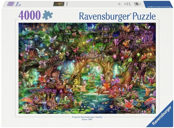 The Hidden World of Fairies 4000 biter Puslespill - Ravensburger Puzzle 