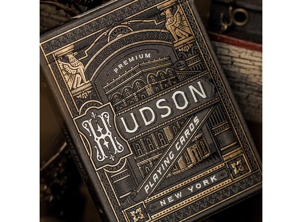 Theory 11 Kortstokk Black Hudson 