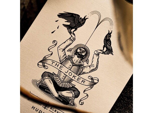 Theory 11 Kortstokk Black Hudson 