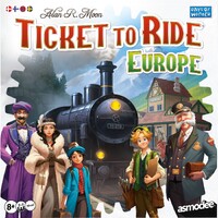 Ticket to Ride Europe Brettspill Refresh 2026 norsk utgave