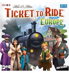 Ticket to Ride Europe Brettspill Refresh 2026 norsk utgave