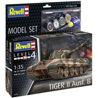 Tiger II Ausf. B Starter Set Revell 1:35 Byggesett