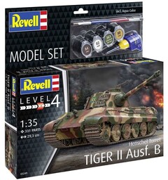 Tiger II Ausf. B Starter Set Revell 1:35 Byggesett