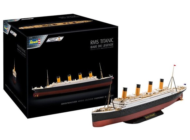 Titanic Byggesett Julekalender Revell 1:600 Model Kit