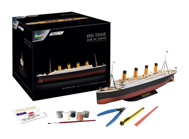 Titanic Byggesett Julekalender Revell 1:600 Model Kit