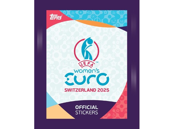 UEFA Womens Euro 2025 Sticker Box 
