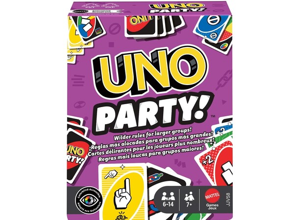UNO Party Kortspill 