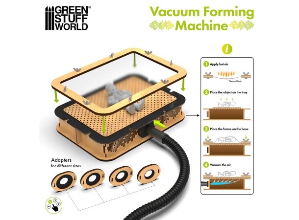 Vacuum Forming Machine Green Stuff World 