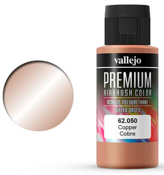 Vallejo Premium Copper 60ml Premium Airbrush Color