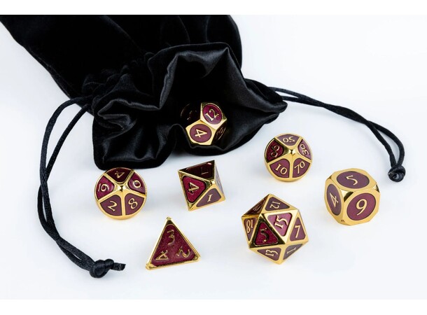 Velvet Dice Bag - Svart Fanroll 