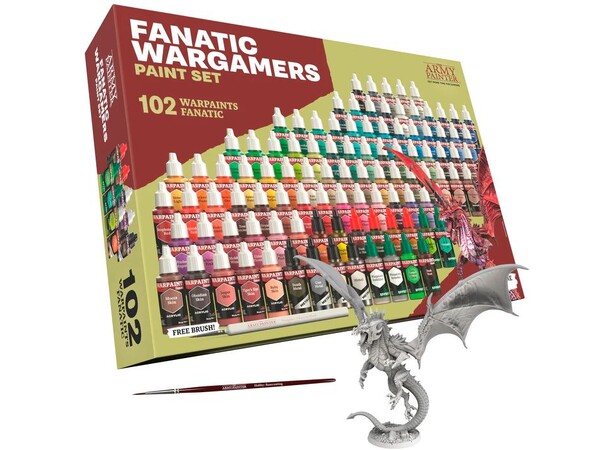 Warpaints Fanatic Wargamers Paint Set Army Painter