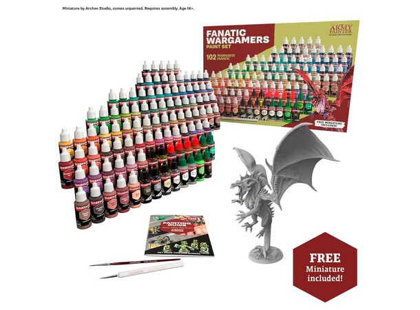 Warpaints Fanatic Wargamers Paint Set Army Painter