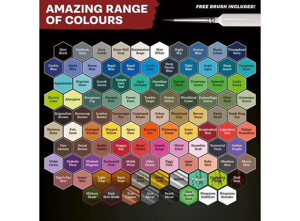 Warpaints Fanatic Wargamers Paint Set Army Painter 