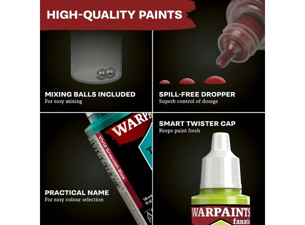 Warpaints Fanatic Wargamers Paint Set Army Painter