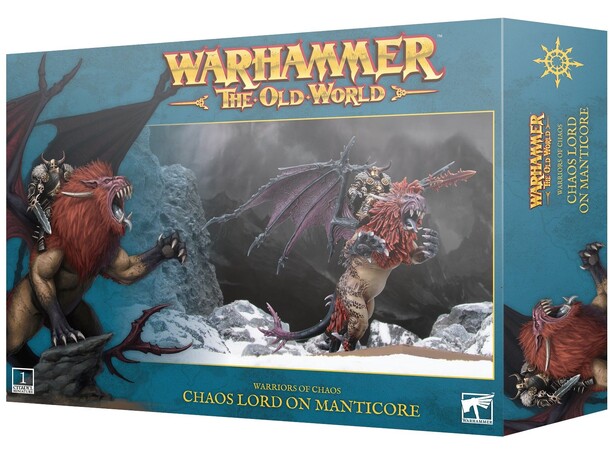 Warriors of Chaos Chaos Lord Manticore Warhammer The Old World