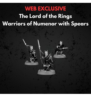 Warriors of Numenor with Spears Middle-earth Strategy Battle Game
