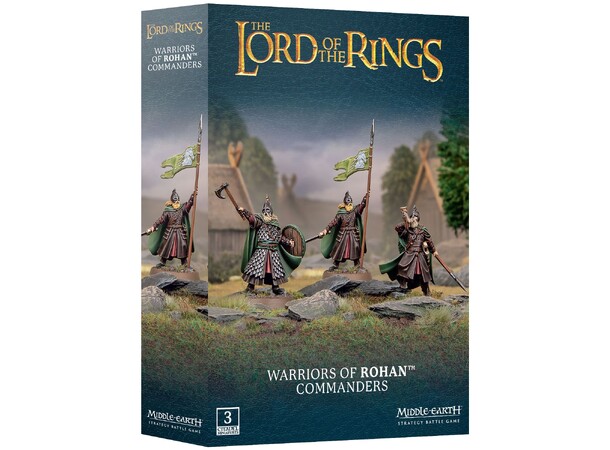 Warriors of Rohan Commanders Middle-earth Strategy Battle Game 