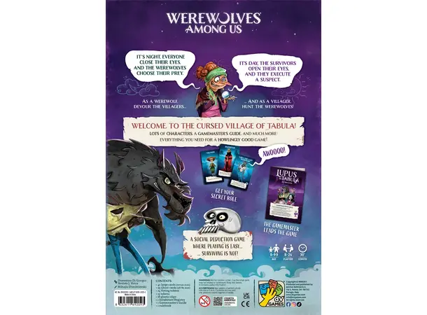 Werewolves Among Us Partyspel 