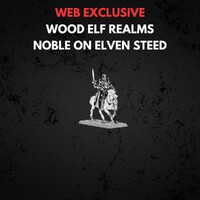 Wood Elf Realms Noble on Elven Steed Warhammer The Old World
