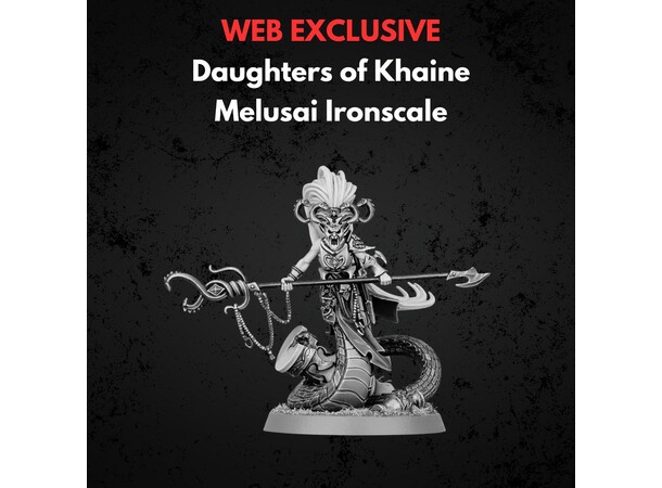 *Daughters of Khaine Melusai Ironscale Warhammer Age of Sigmar 