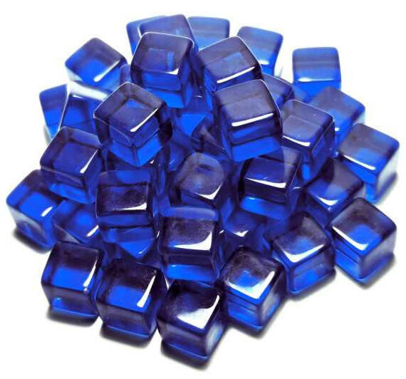 Acrylic Cube Tokens - Blue Green Stuff World