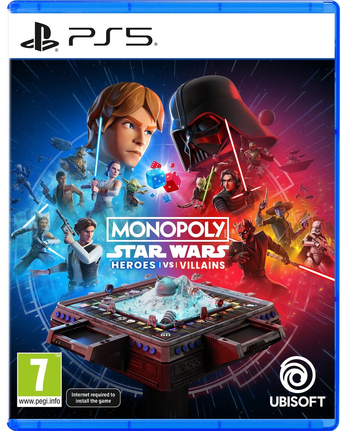 Monopoly Star Wars PS5 Heroes vs. Villains