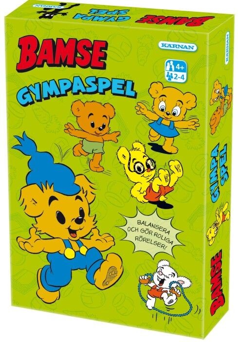 Bamse Gympaspel - SVENSK