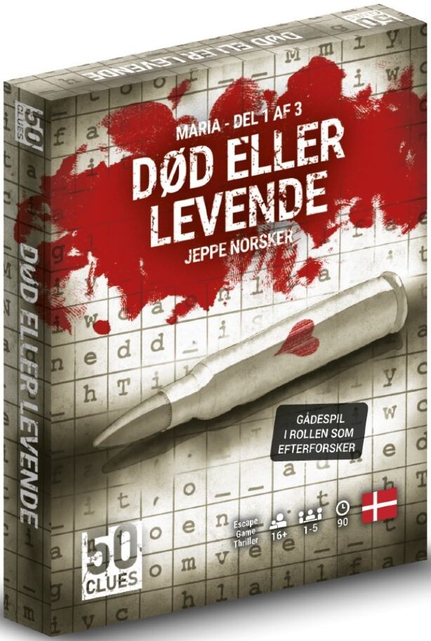 50 Clues Maria Trilogien Del 1 - DANSK Død eller levende