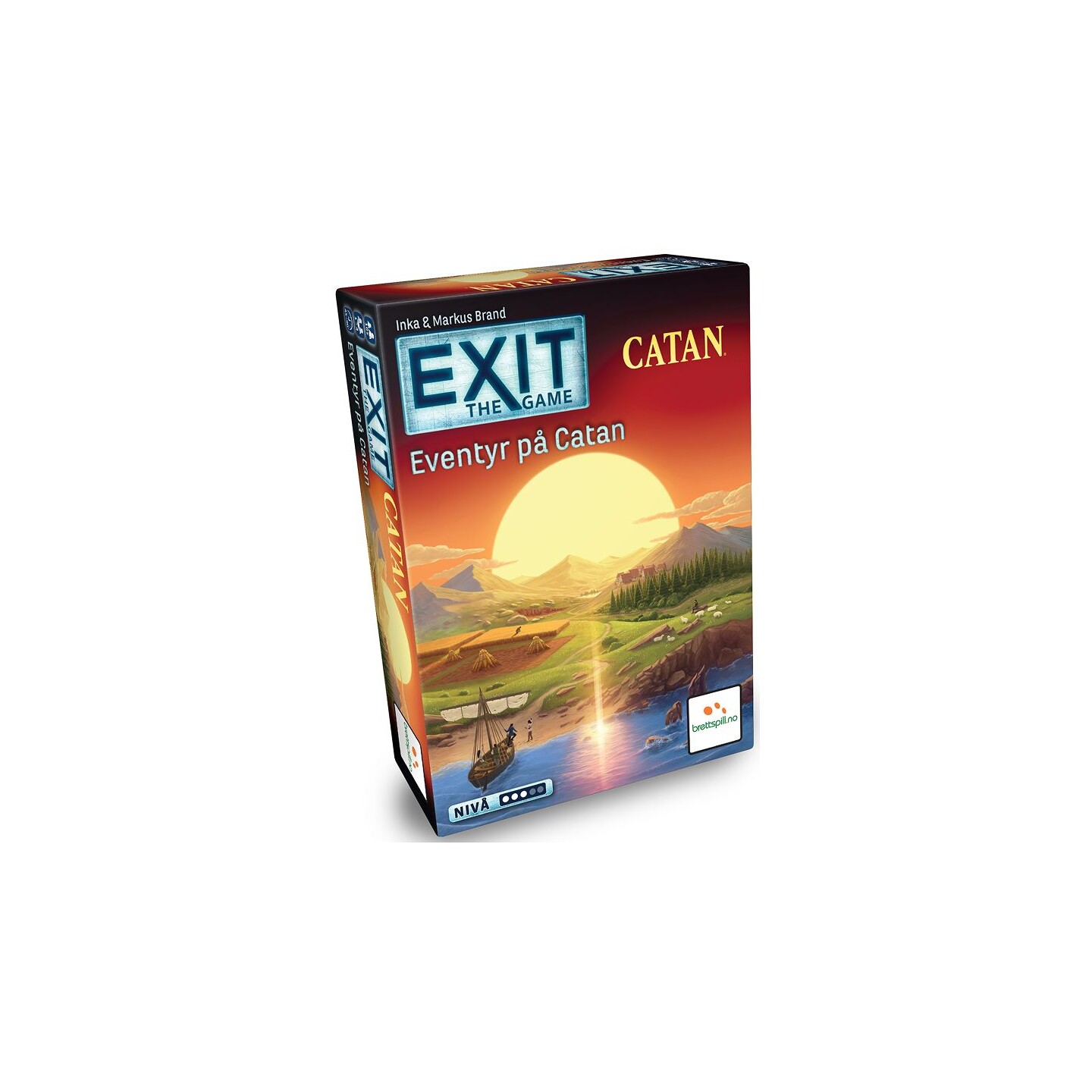 EXIT Eventyr på Catan Kortspill Norsk utgave