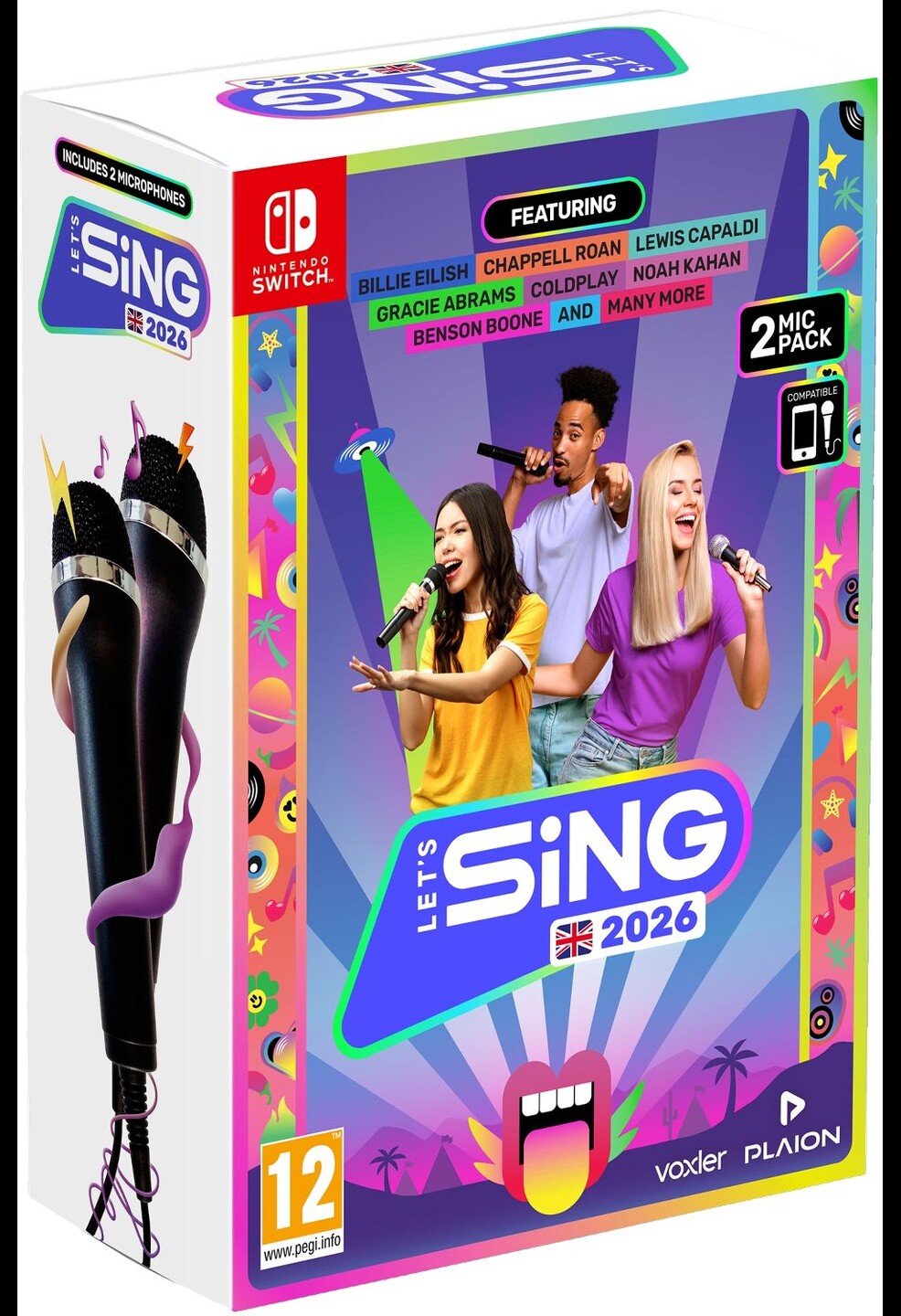 Lets Sing 2026 2 Mic Edition Switch