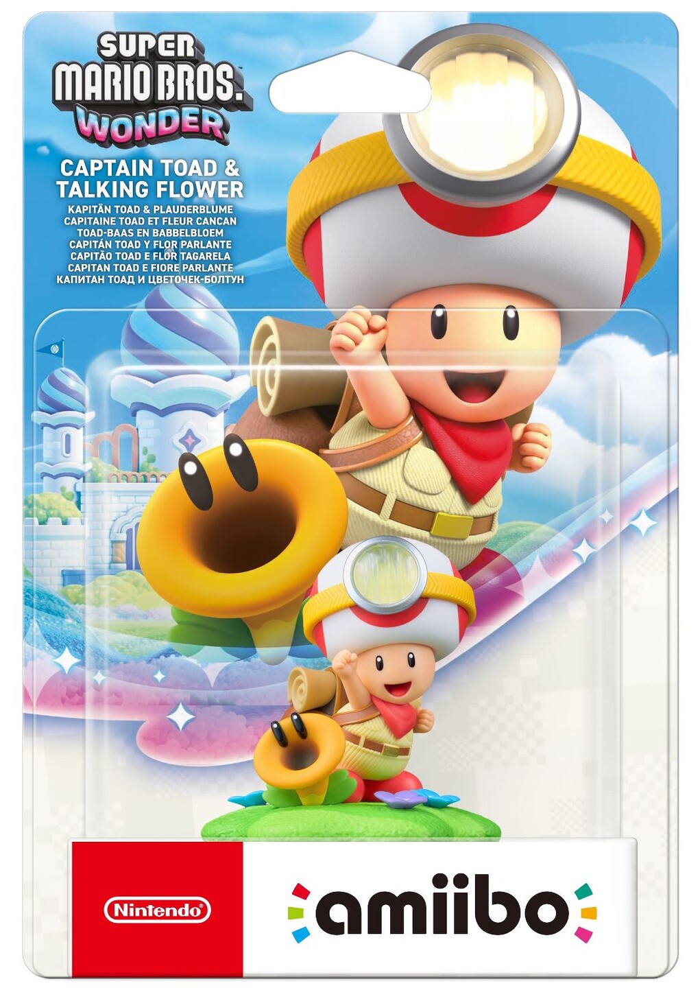 Amiibo Captain Toad & Talking Flower