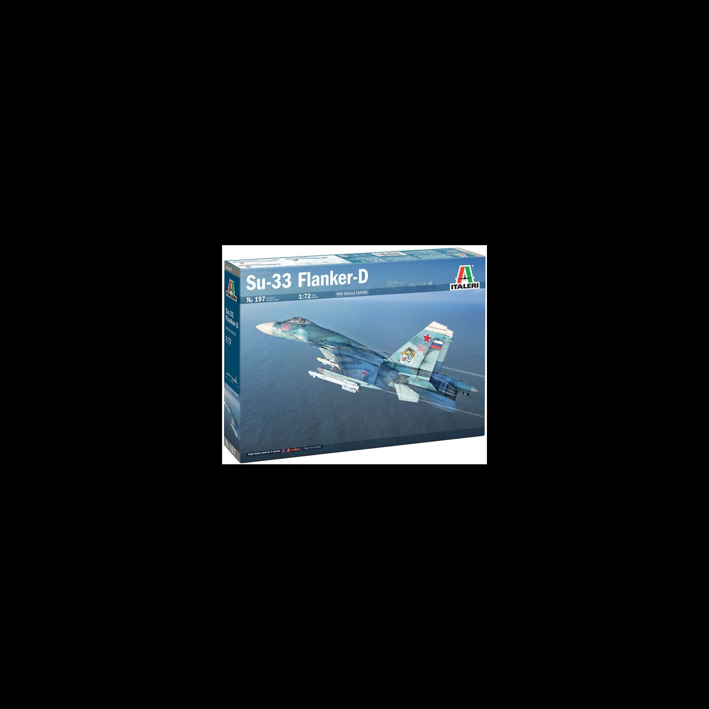 Su-33 Flanker-D Italeri 1:72 Byggesett