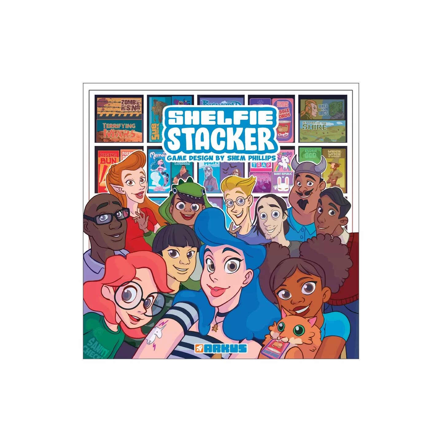 Shelfie Stacker Brettspill