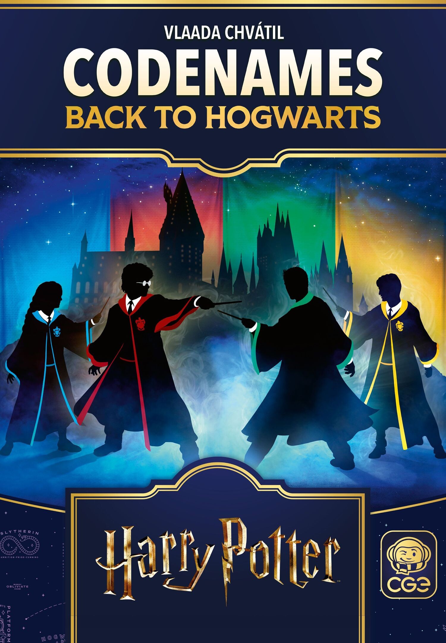 Codenames Back to Hogwarts Ordspill