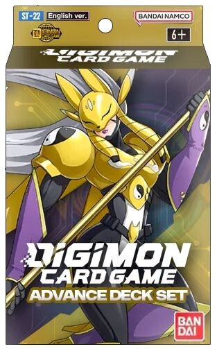 Digimon TCG Amethyst Advanced Deck Digimon Card Game - ST-22