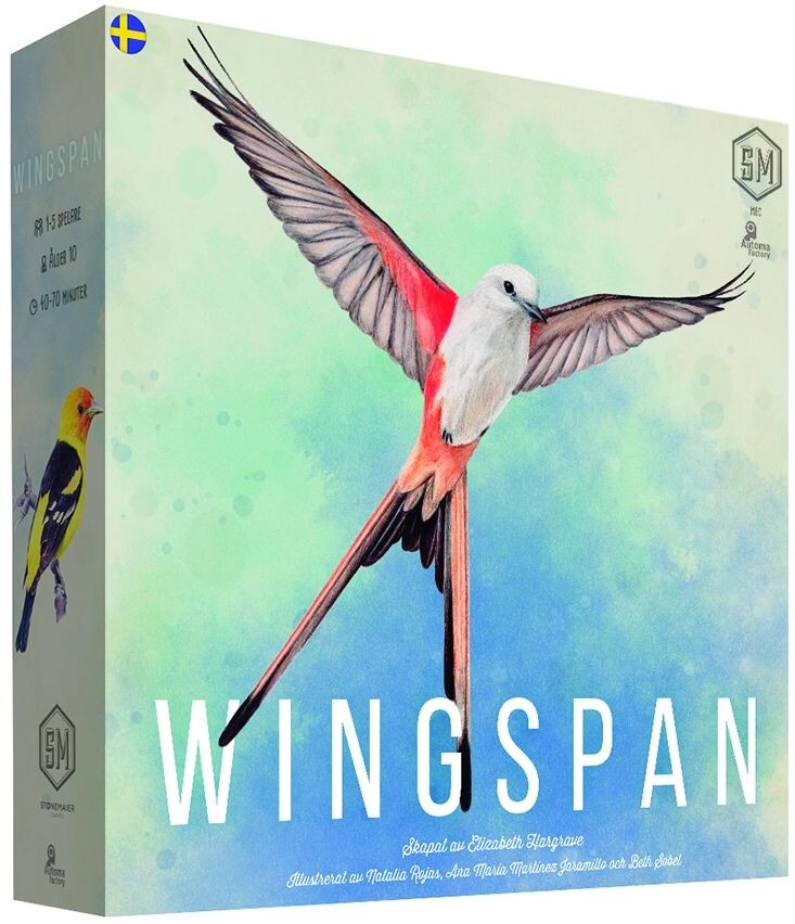 Wingspan 2nd Edition - SVENSK