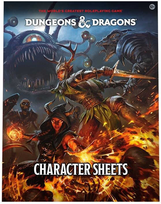 D&D 2024 Character Sheets Dungeons & Dragons