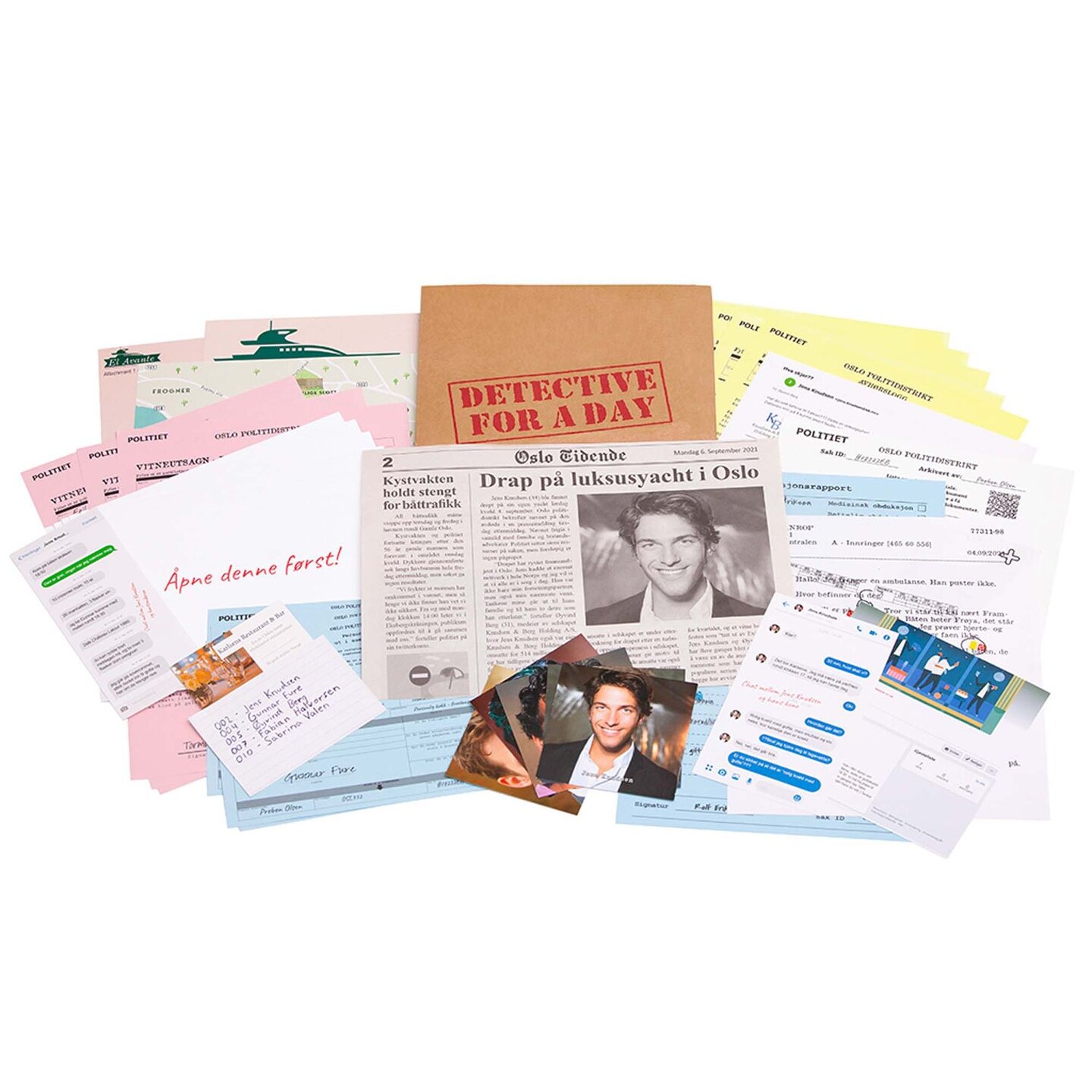 Detective for a Day Luksusyachten Drapet på Luksusyachten