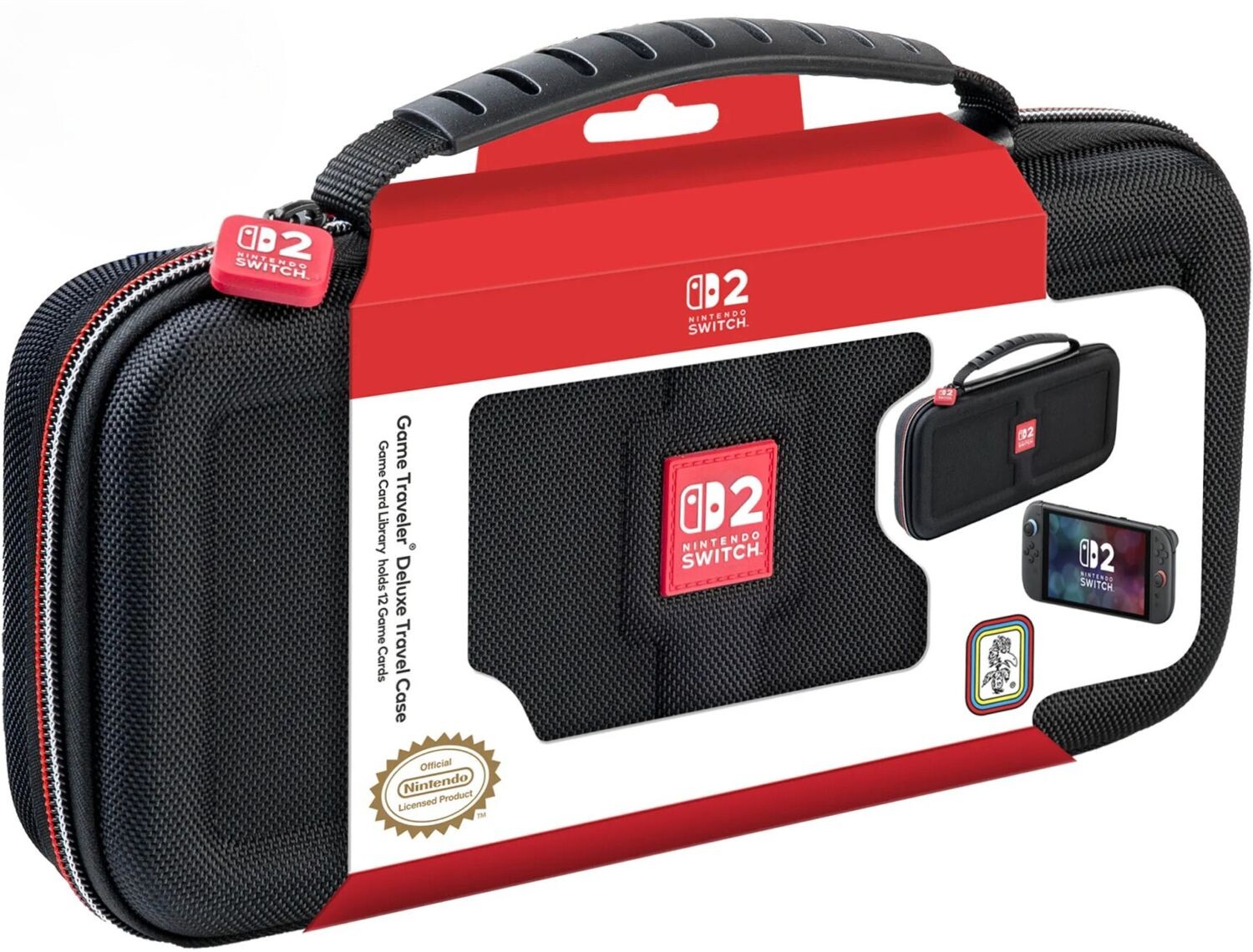 Deluxe Travel Case Switch 2 - Svart Game Traveler