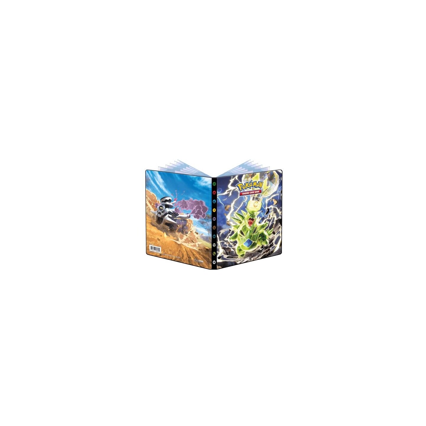 Album Pokemon 4 Pocket Tyranitar/Revavro Ultra Pro Portfolio - Plass til 80 kort