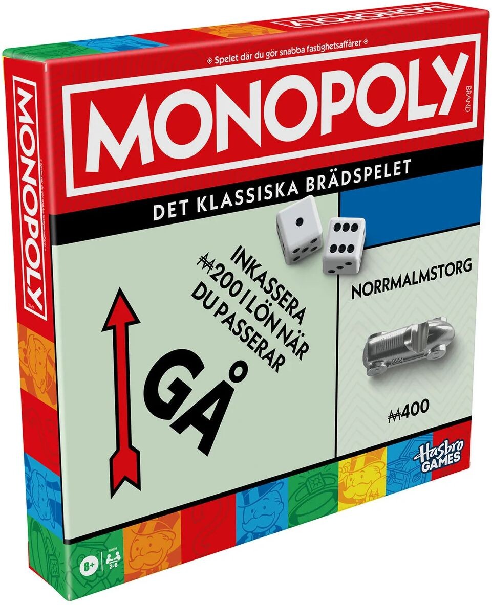 Monopoly Brettspill - SVENSK 2025 Utgave