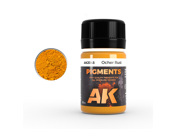 AK Pigments Ocher Rust 