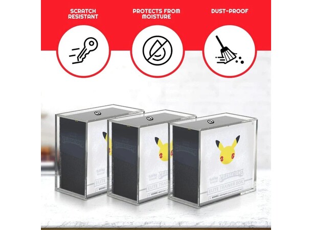 Acrylic Case Booster Box/ETB v2 Evoretro 