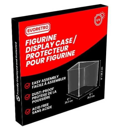 Acrylic Modular Display Case - 25 cm