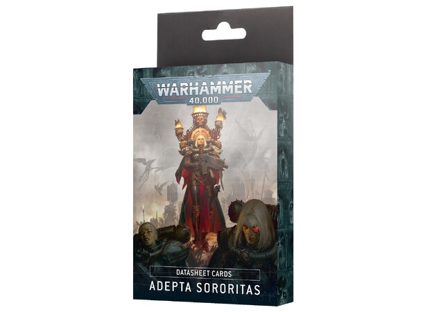 Adepta Sororitas Datasheet Cards Warhammer 40K